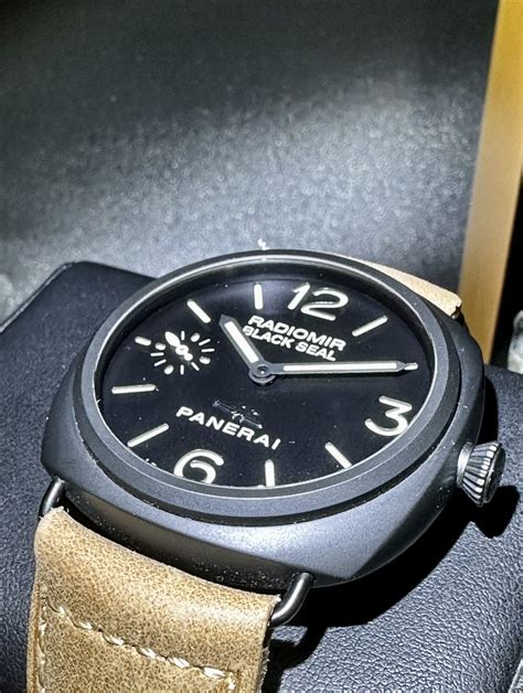 panerai 292 pig dial wrist shot|Buy Used Panerai Panerai PAM 292 .